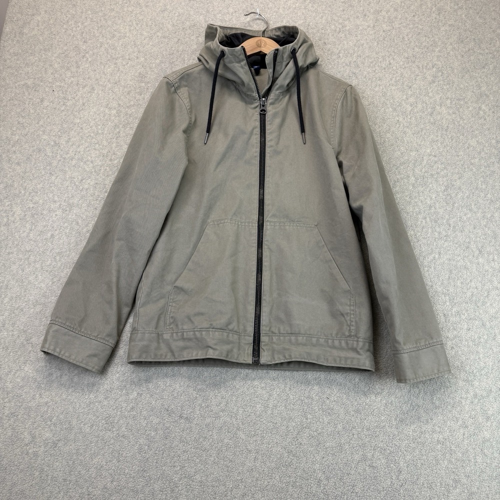 H&M Divided Olive Hooded Full Zip Jacket Men's Size XS